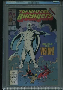 Avengers West Coast #45  CGC 9.6     1st White Vision      FREE SHIPPING - Picture 1 of 3