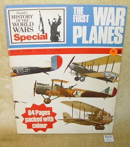 PURNELL'S HISTORY OF THE WORLD WARS SPECIAL: THE FIRST WAR PLANES PB BOOK 1971 - Imagen 1 de 4