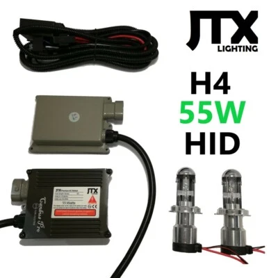 H4 9003 JTX HID Kit 55W 12V 24V XENON  Hi/Lo suits SUZUKI VOLKSWAGEN - Image 1 of 4