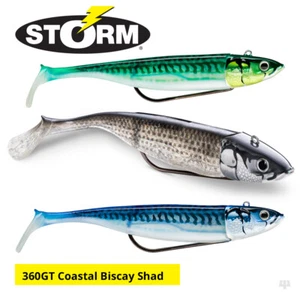 Storm 360GT Coastal Biscay Shad Weedless Lures - Bass Cod Pollock Fishing Tackle - Picture 1 of 9