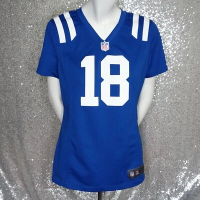 Nike Women's Indianapolis Colts Jersey Medium Peyton Manning 💯 AUTHENTIC - Image 1 of 4
