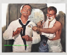POSTCARD / Two sailors, cigarette ad / 1945