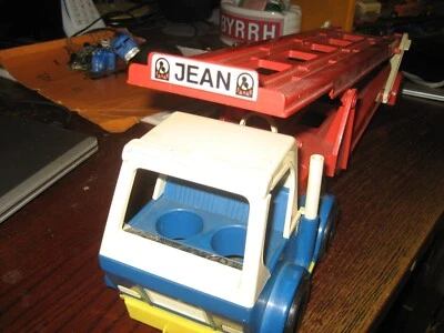 JEAN WESTERN GERMANY Grand camion porte auto incomplet - Photo 1/4