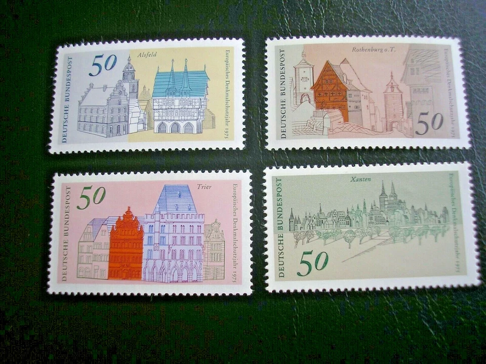 GERMANY sg1756-1759 European Architecture 1975 full set of 4  MNH XF - Image 1 of 1