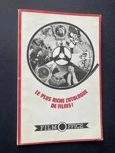 Catalogue Film Office 1967 1968 Bardot Disney Gabin TRES TRES BON ETAT - Picture 1 of 8