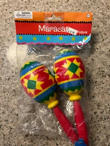 Maracas 2 pro Set Kostüm Zubehör Requisite Halloween selten HTF - Bild 1 von 1