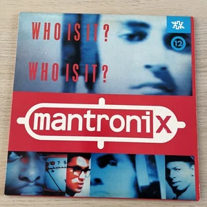 MANTRONIX: who is it? SLEEPING BAG 12" Single 33 RPM Record 1987 - Picture 1 of 6