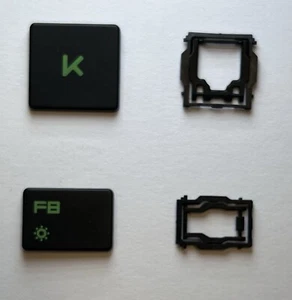 Razer Blade 14" 2013 | GREEN INDIVIDUAL LAPTOP KEYBOARD KEYS KEYCAPS (RZ09-0102) - Picture 1 of 5