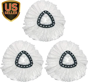 Spin Mop Replacement Head,Microfiber Mop Head Refills Easy Cleaning Mop Head, Pa - Picture 1 of 7