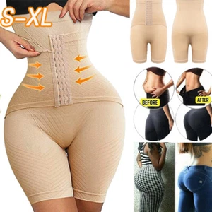 Women Waist Trainer High Waist Body Shaper Tummy Control Shapewear Thigh Slimmer - Picture 1 of 43