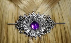 Crescent moon hair stick or comb - Picture 1 of 3