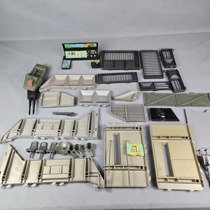 GI Joe Headquarters Command Center 1983 Hasbro Vintage Playset Parts Lot - Picture 1 of 13