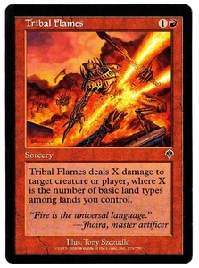 Tribal Flames - Invasion 2000 MTG Red Common Sorcery NP - Bild 1 von 1