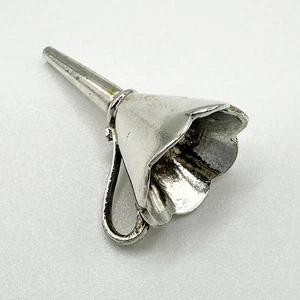 VINTAGE SCENT BOTTLE FUNNEL STERLING SILVER BIRMINGHAM 1995 DPS - Picture 1 of 4
