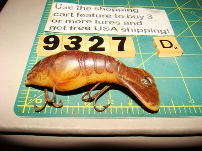 V9327 D EARLY REBEL CRAWDAD SUPRANATURAL CRAYFISH FISHING LURE - Image 1 of 4