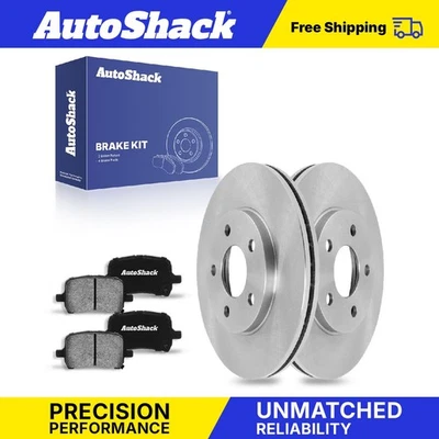 Front Brake Rotors Ceramic Pads for Chevy Malibu 2006-2007 Pontiac G6 3.5L Foto 1 de 4