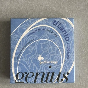 Galli GR40 KLASSISCHE GITARRENSAITEN, Titanio. Hard Tension 029 045 Messgerät - Bild 1 von 2