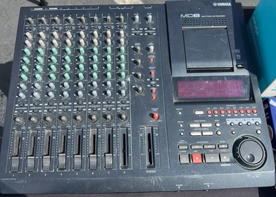 Yamaha MD8 8-Track MiniDisc Digital Multitrack Recorder – Clean & Fully Working - Image 1 of 2