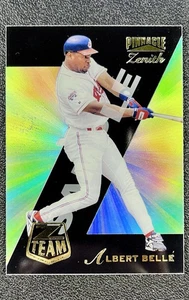 1996 Pinnacle Zenith Z Team Sample ALBERT BELLE #2 MLB Cleveland Indians - Picture 1 of 4