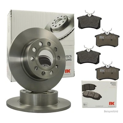 Bremsscheibe NK 203446 für HYUNDAI KIA, Hinterachse - Bild 1 von 4