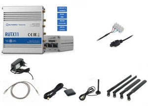 Teltonika LTE/WLAN Router RutX11 - TEL-RUTX11-12V - Photo 1/4
