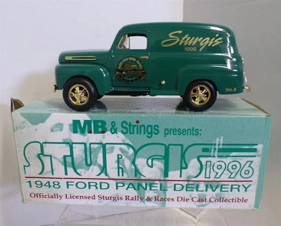 STURGIS #4 1948 FORD SDN DEL 56TH ANNUAL 1996 DIECAST BANK #68007 - Image 1 of 2