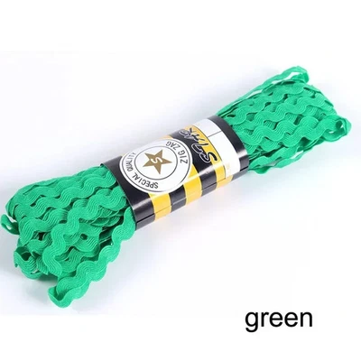 Cinta de recorte 5 mm 15 yardas Ric Rac encaje Zig Zag flecos para manualidades hágalo usted mismo Foto 1 de 4