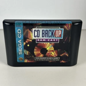 Sega CD Back Up Ram Cart Cartridge Only - Authentic OEM - Ships Free - Picture 1 of 12