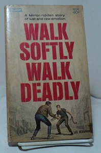 Walk Softly Walk Deadly by Lee Bergman - Belmont 90-282 - 1963 - Imagen 1 de 2