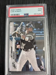 2020 TOPPS LUIS ROBERT RC ROOKIE CARD #392 WHITE SOX PSA 9 MINT - Picture 1 of 1