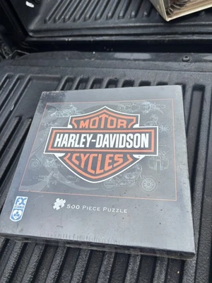 Rompecabezas FX Schmid Harley Davidson Motor Cycles 500 piezas # 81319 sellado nuevo 24x18 Foto 1 de 3