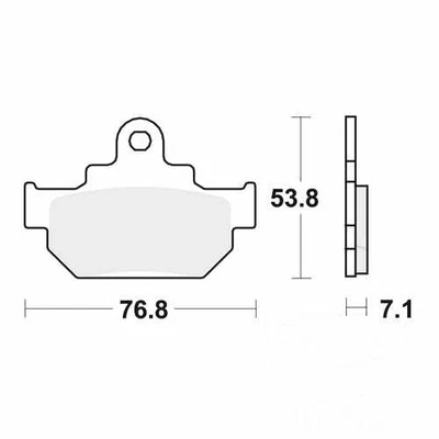 Nuevas pastillas de freno TRW para Suzuki RM 250 F 1985-1986 Foto 1 de 4