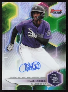 Dyan Jorge 2023 Bowman's Best Best of 2023 Auto Refractors - Colorado Rockies - Picture 1 of 2