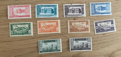 Líbano Líbano 1943 2º Aniversario Independencia Juego Completo - MNH Foto 1 de 2