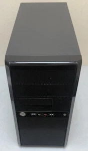 CUSTOM TOWER INTEL CORE I3 3.7GHZ NVIDIA GEFORCE GT610 8GBGB 240GB SSD WIN 10 - Picture 1 of 11