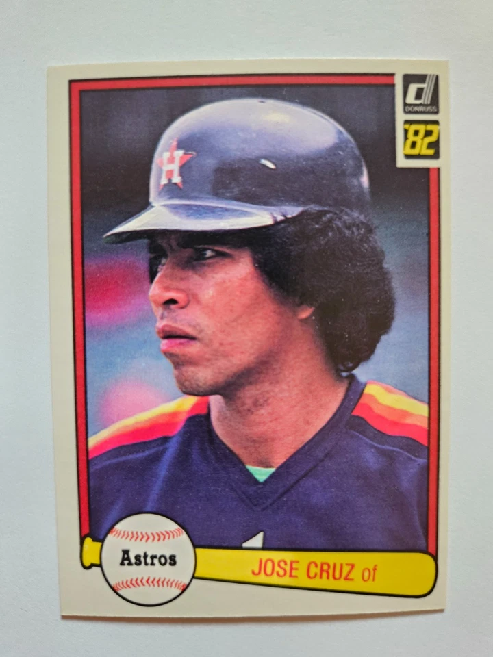 1982 DONRUSS JOSE CRUZ #244 NM - Image 1 of 1
