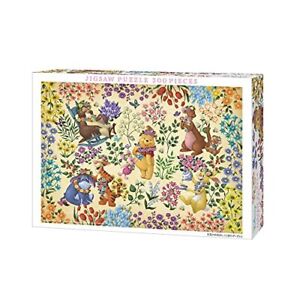 Disney Dressed Up with Flowers Winnie the Pooh 300 piece puzzle Tenyo D-300-716