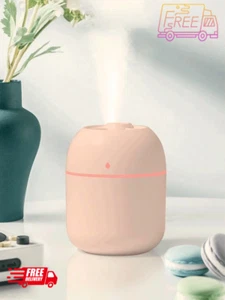 ABS Humidifier, Modern Pink Desktop Atomizer Hydrating Device For Home - Picture 1 of 1