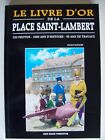 histoire Liège place Saint-Lambert photographie carte postale Noir Dessin TBE