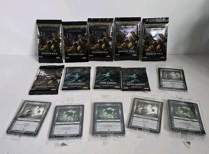 Warhammer Age Of Sigmar Champions Juego de Cartas Coleccionables 15 X Booster Packs 9 Precintados - Imagen 1 de 3