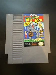 Vintage 1985 Nintendo NES Wall Street Kid - Picture 1 of 2