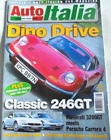 Auto Italia Magazine #48 août 2000 Ferrari Dino 246GT Fiat Coupé Abarth 207A