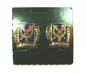 502nd Personnel Services Battalion unit crest, DI, DUI, hallmarked G-23, set/2 - Picture 1 of 1