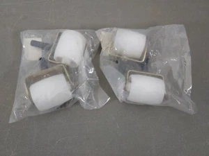 4 Hy-Duty Bed Castor Wheels 2" x 2 1/4" Waxman Group 2 Sealed Packs #0067041 - Picture 1 of 5