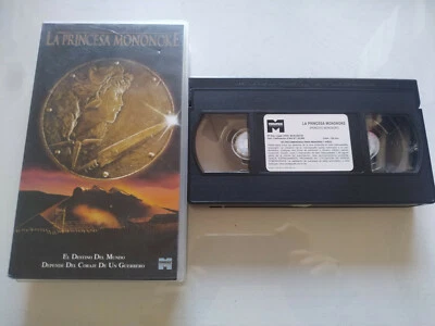 La Principessa Mononoke Hayao Miyazaki Anime STUDIO GHIBLI 2000 - VHS Spagnolo - Immagine 1 di 4