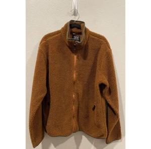 Chaqueta BDG Hombre Marrón y Naranja Bolsillos con Cremallera Talla L - Imagen 1 de 4