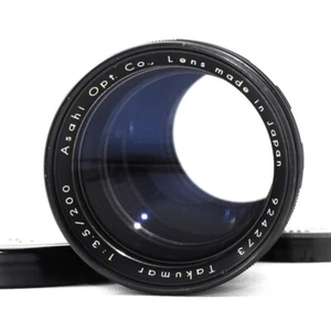 【Almost MINT】Pentax Talumar 200mm f3.5 Telephoto MF Lens For M42 From JAPAN - Picture 1 of 21