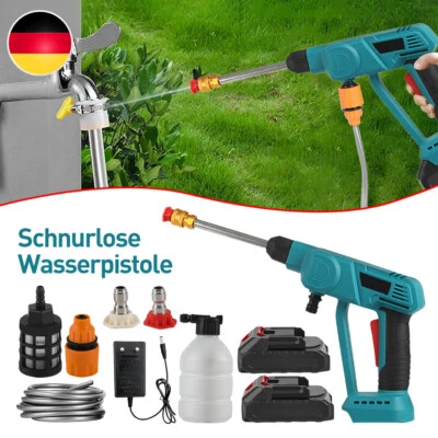 MARKENLOS Akku Hochdruckreiniger Auto Mobiler Druckreiniger Spritzpistole Für Makita DE