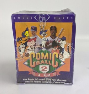 1991 Upper Deck Comic Ball Series 2 Looney Tunes Baseball Sealed Box
