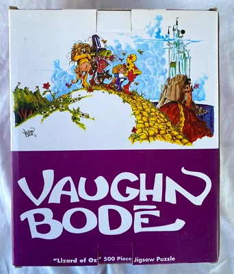 Vaughn Bode-Lizard of Oz-500 piece jigsaw puzzle-NIB-Cheech Wizard - Image 1 of 4